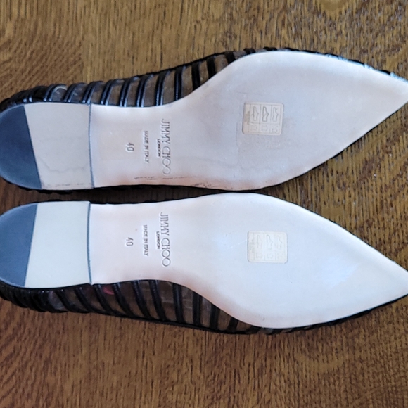 JIMMY CHOO ROMY PATENT LEATHER FLATS! - Picture 12 of 16